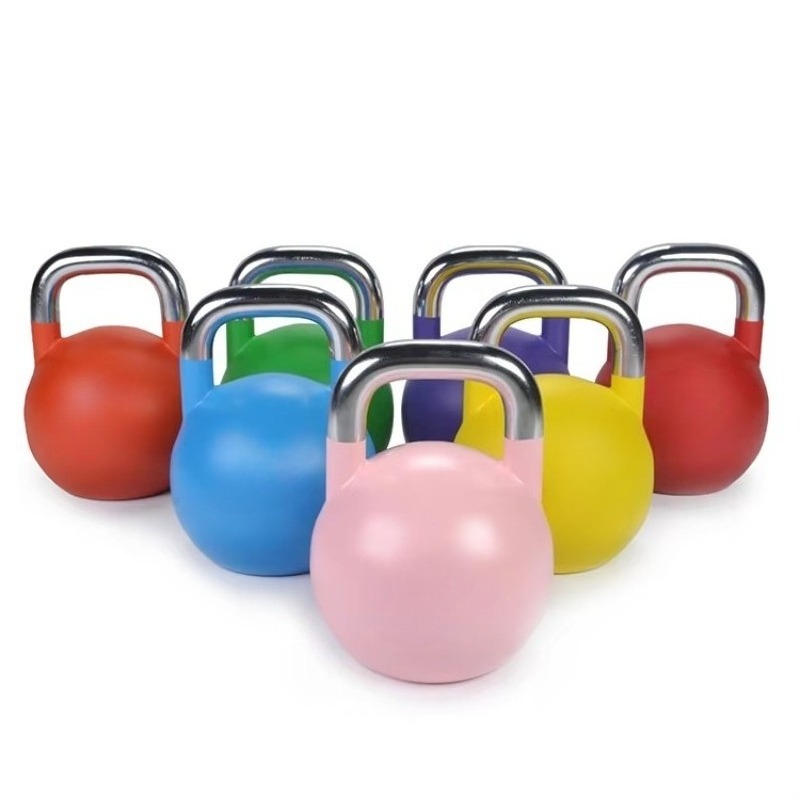 Home Gym Design - 12KG Kettlebell Premium Berlapis Bubuk Desain