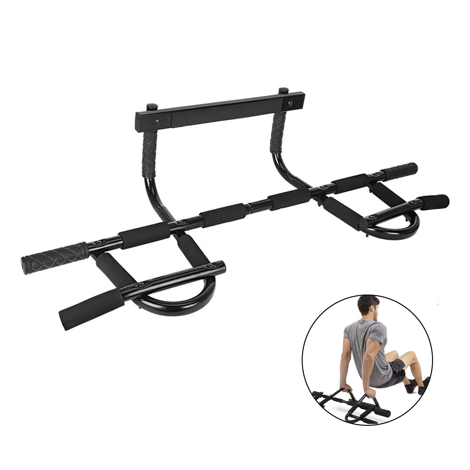 Home Gym Upper Body Workout - Bar Pull Up untuk Latihan Tubuh