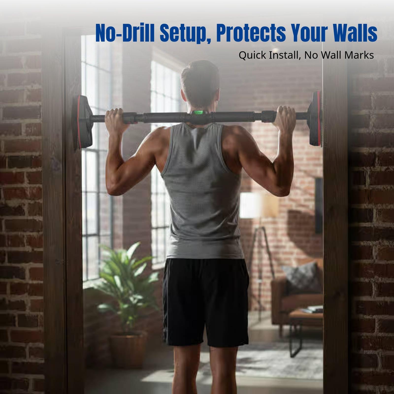 Home Gym Pull Up Bar - Palang Latihan Pull Up untuk Kusen