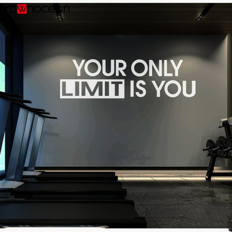 Home Gym Design - Satu-satunya Batas Anda Adalah Stiker Dinding