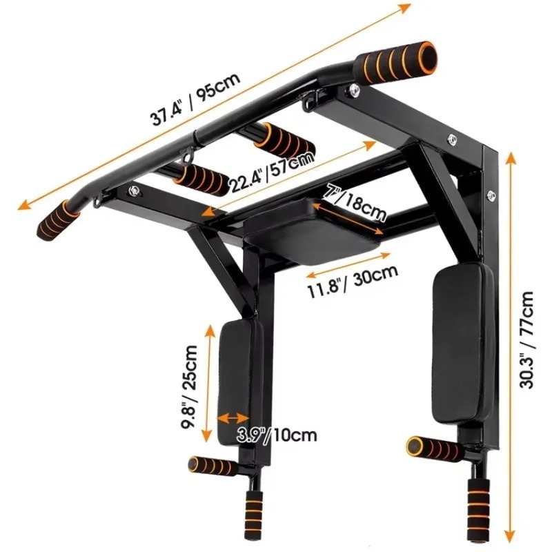 Home Gym Pull Up Bar - Bar Pull-Up yang Dipasang di Dinding