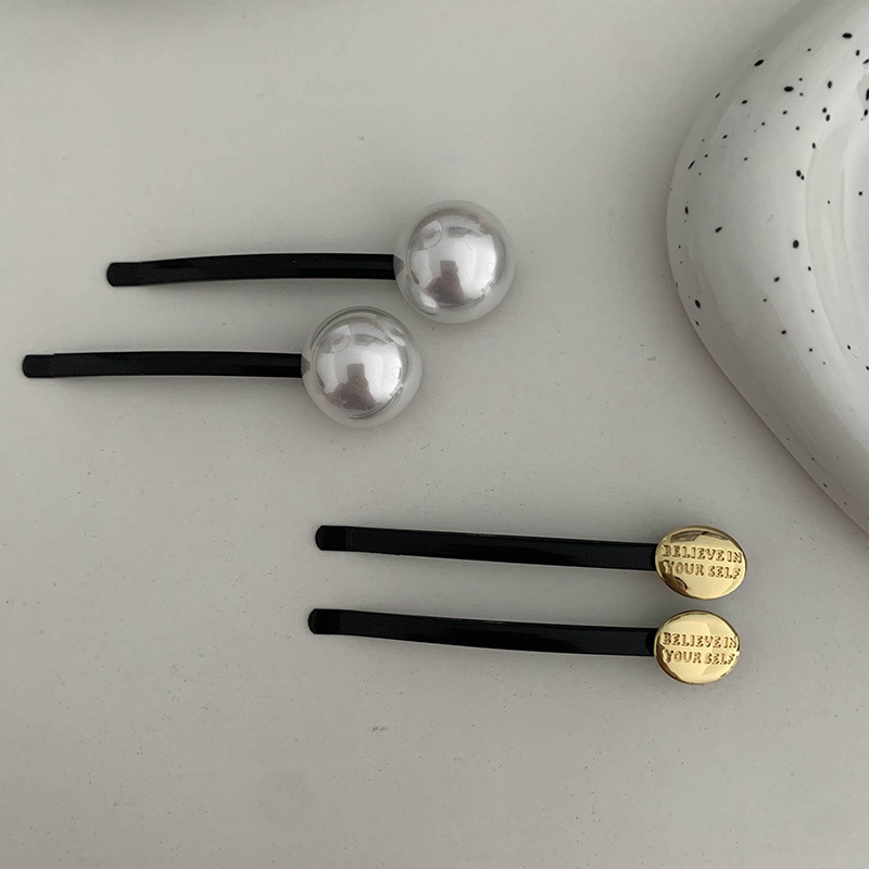 Klip rambut gesper emas mutiar - Head Racket Boom ulasan dan harga
