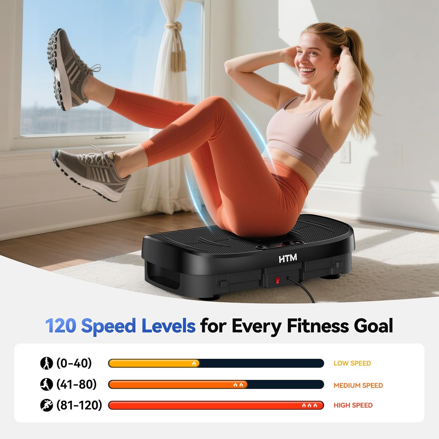 Papan Getar Pembakar Lemak Pla - Home Gym Training Program ulasan dan harga