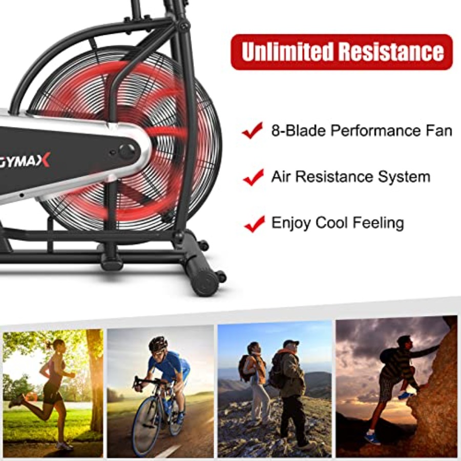 Alat latihan kardio di rumah:  - Home Gym Bike ulasan dan harga