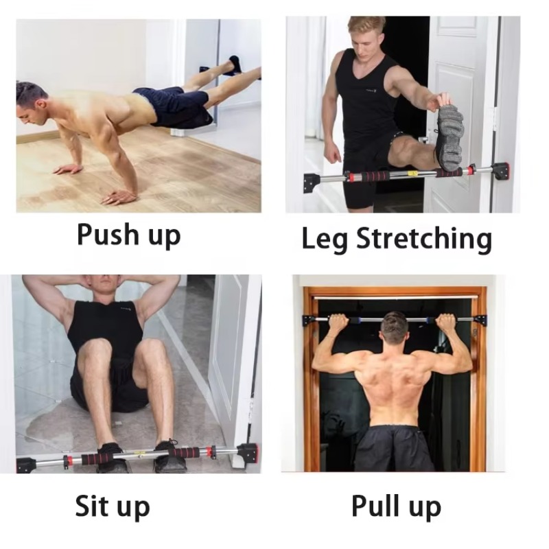 Bar Pull-Up Horizontal Baja ya - Home Gym Pull Up Bar ulasan dan harga