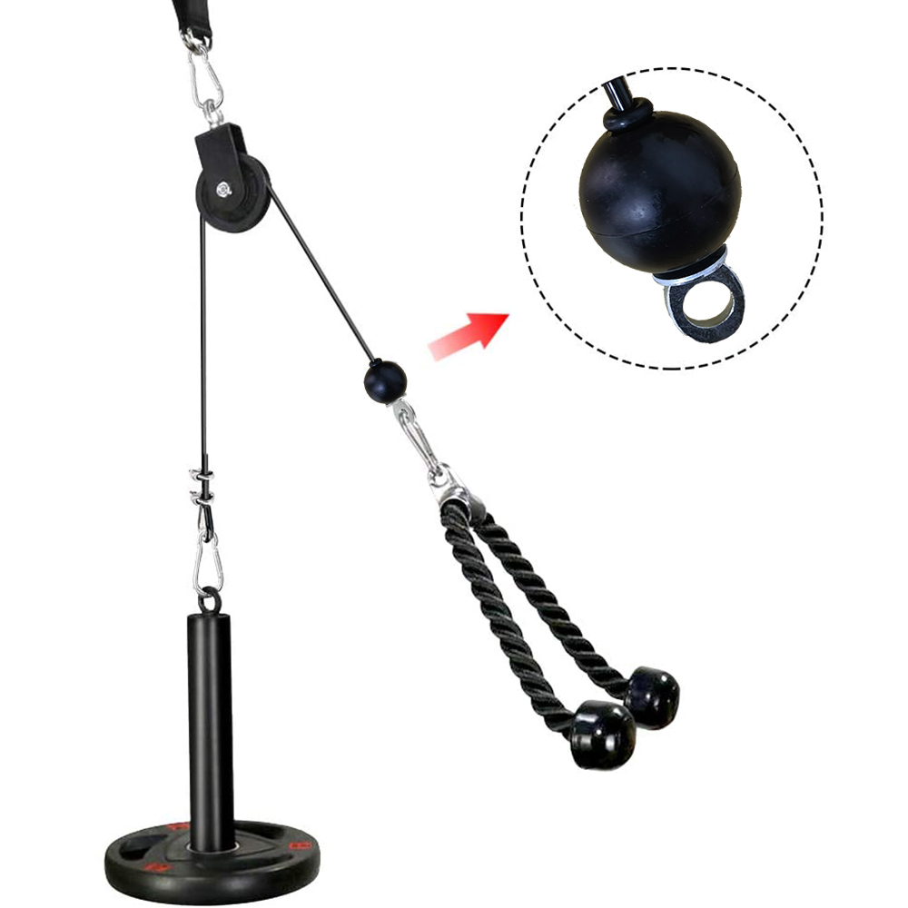 Kabel pengganti katrol kebugar - Home Gym Training Program ulasan dan harga