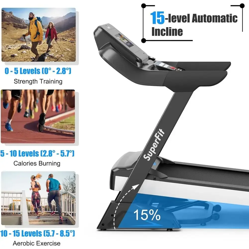 Treadmill Heavy-Duty dengan 4. - Home Gym Training Program ulasan dan harga