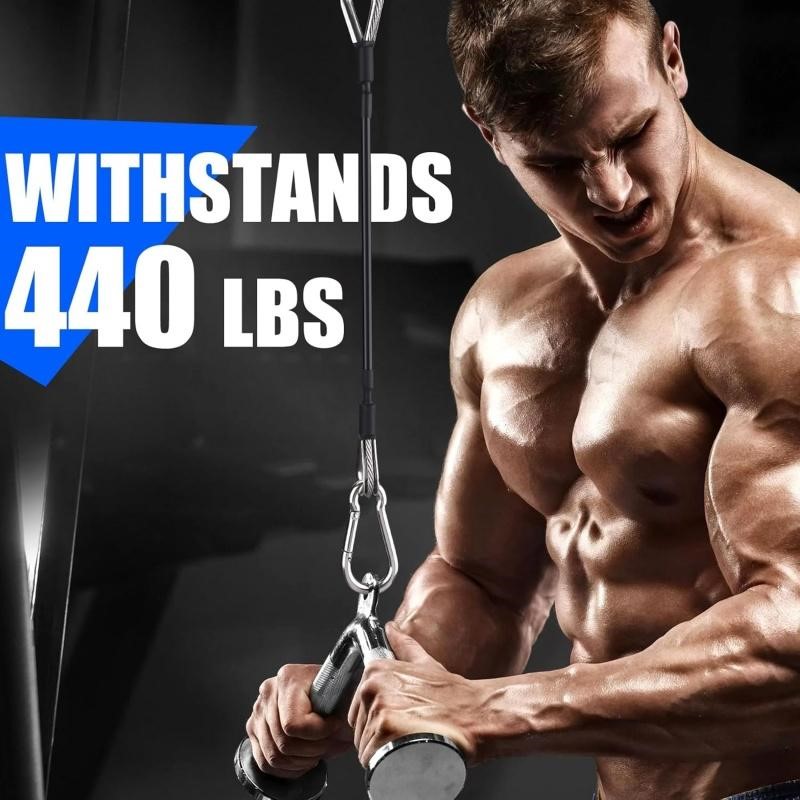 1/2 Buah Kabel Ekstensi Gym 25 - Home Gym Training Program ulasan dan harga