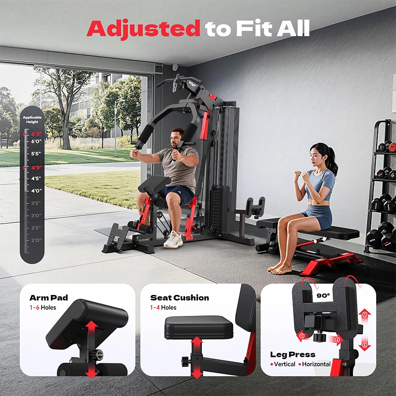 Peralatan Olahraga Pooboo Home - Home Gym Training Program ulasan dan harga